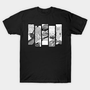 The all heroes of kaiju no 8 T-Shirt